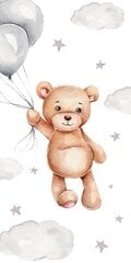 Bērnu dvielis Teddy Bear, 70x140 cm цена и информация | Полотенца | 220.lv