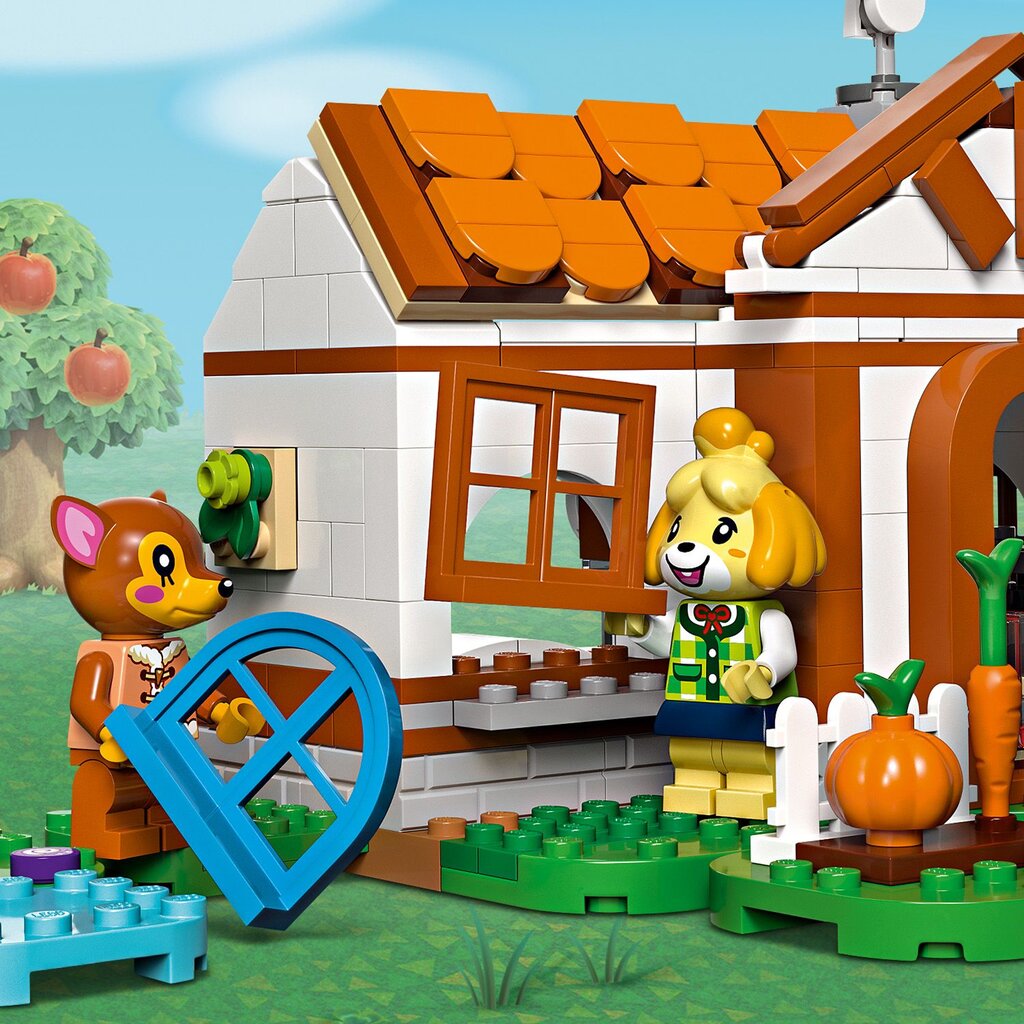 77049 LEGO® Animal Crossing Isabelle mājas apciemojums cena un informācija | Konstruktori | 220.lv