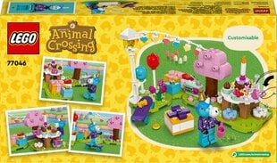 77046 LEGO® Animal Crossing Вечеринка по случаю дня рождения Джулиана цена и информация | Kонструкторы | 220.lv