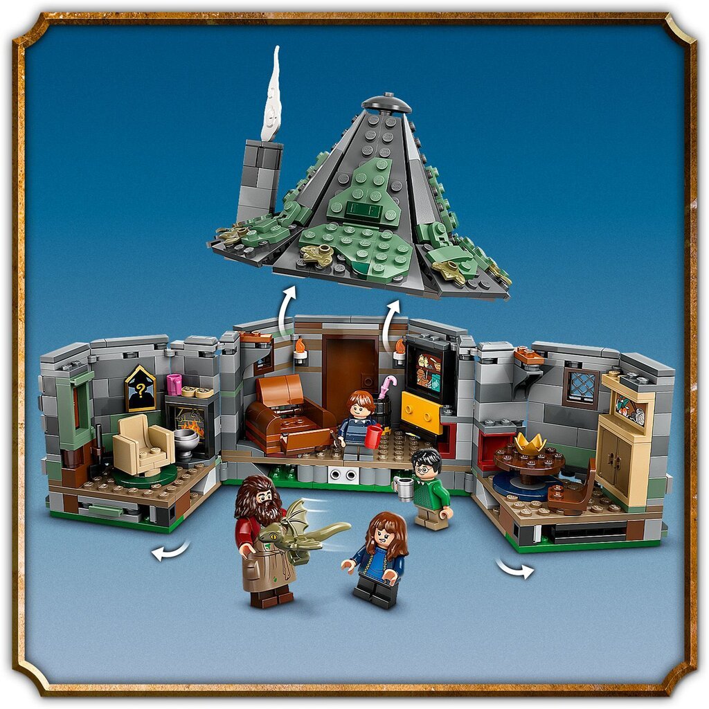 76428 LEGO® Harry Potter Хижина Хагрида: неожиданный визит цена | 220.lv