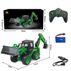 H-Toys 1579 экскаватор-бульдозер RC с дистанционным управлением в масштабе 1:14 цена и информация | Игрушки для мальчиков | 220.lv