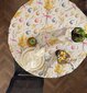 Lieldienu galdauts apaļš ⌀ 140cm, 100% kokvilna, Hortensias Home cena un informācija | Galdauti, salvetes | 220.lv
