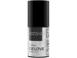 Gēla nagu laka Gabriella Salvete GeLove UV & LED, 17 Flitr, 8 ml cena un informācija | Nagu lakas, stiprinātāji | 220.lv