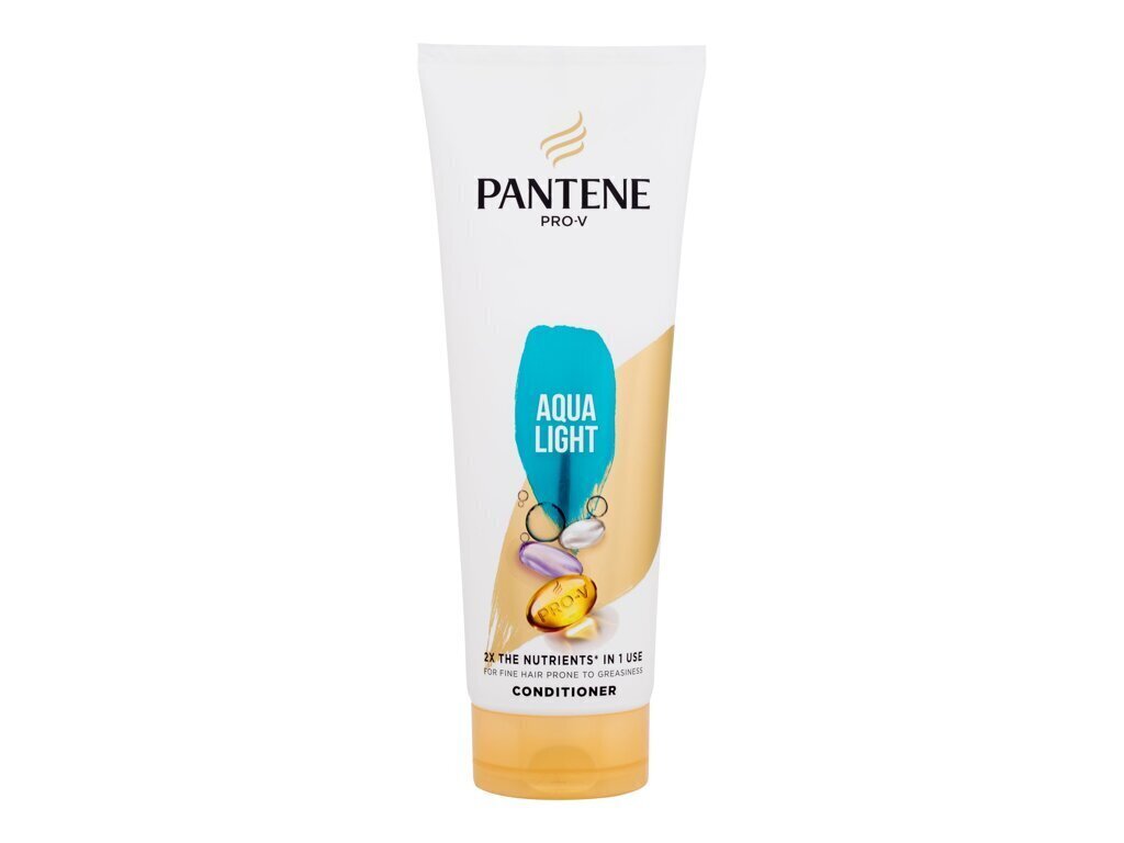 Matu kondicionieris Pantene Aqua Light, 2x200 ml цена и информация | Matu kondicionieri, balzāmi | 220.lv