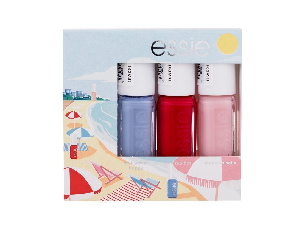 Nagu laku komplekts Essie Summer Mini Trio, 3 gab. cena un informācija | Nagu lakas, stiprinātāji | 220.lv