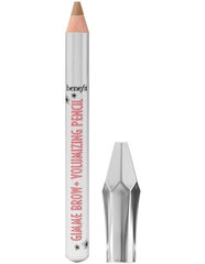 Benefit Gimme Brow+ Карандаш для бровей, 3 теплый светло-коричневый, 0,6 г цена и информация | Карандаши, краска для бровей | 220.lv