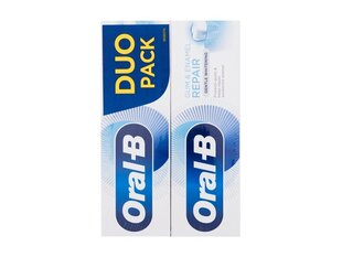 Зубная паста Oral-B для восстановления десен и эмали, 2 шт. цена и информация | Зубные щетки, пасты | 220.lv