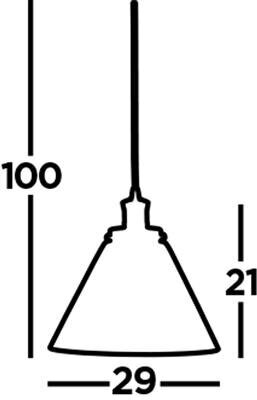 Searchlight piekaramais gaismeklis Pyramid 3228AB cena un informācija | Piekaramās lampas | 220.lv