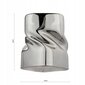 Led-lux griestu lampa, melna цена и информация | Griestu lampas | 220.lv