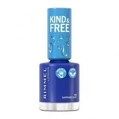 Nagu laka Rimmel London Kind & Free, 169 Sapphire Soar, 8 ml cena un informācija | Nagu lakas, stiprinātāji | 220.lv