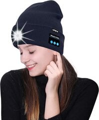 Музыкальная шапка со светодиодной подсветкой цена и информация | Женские шапки | 220.lv