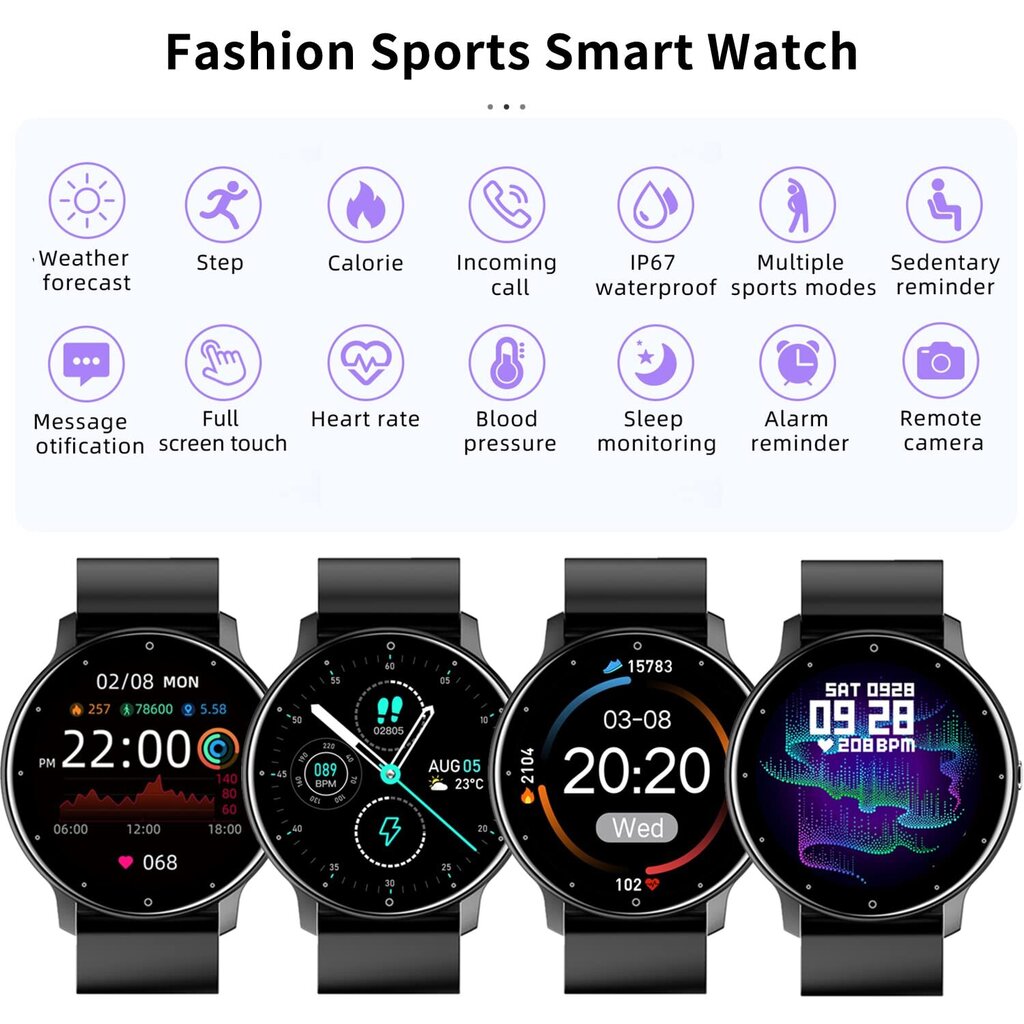 Carbonpro ZL02D Black цена и информация | Viedpulksteņi (smartwatch) | 220.lv