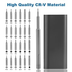 Набор мини-битов для отверток Carbonpro 25 в 1 цена и информация | Механические инструменты | 220.lv