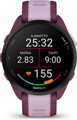 Garmin Forerunner 165 Music Berry/Lilac 010-02863-33 цена и информация | Смарт-часы (smartwatch) | 220.lv