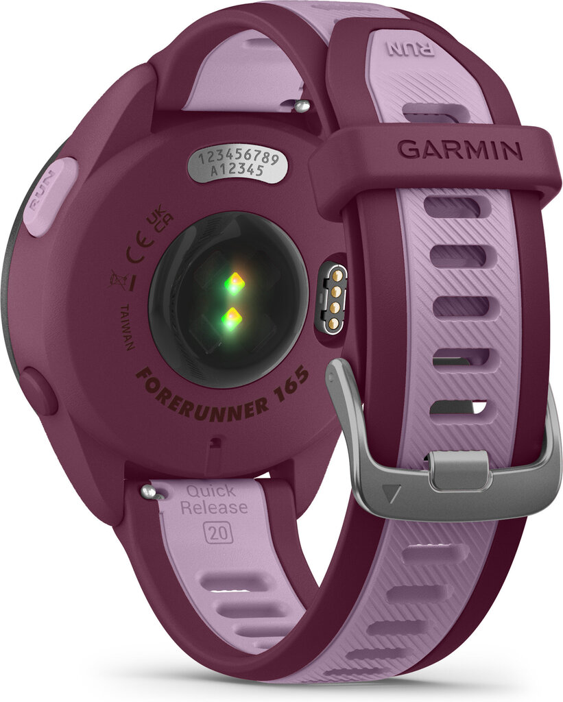 Garmin Forerunner® 165 Music Berry/Lilac cena un informācija | Viedpulksteņi (smartwatch) | 220.lv