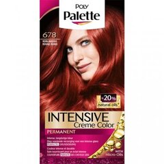 Краска для волос Palette Poly Creme Color, 678 Ruby Red, 187 г цена и информация | Краска для волос | 220.lv