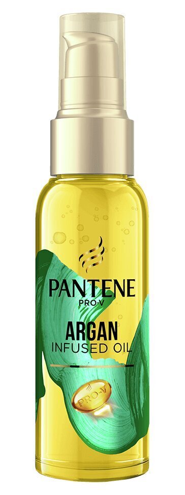 Intensīvi stiprinoša matu eļļa Pantene Argan, 100 ml cena un informācija | Matu uzlabošanai | 220.lv