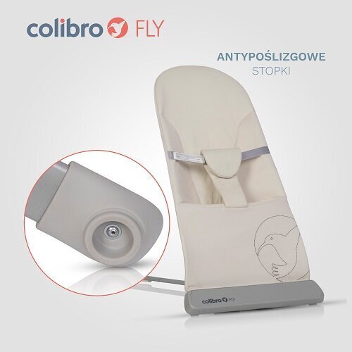 Šūpuļkrēsliņš Colibro Fly, beige cena un informācija | Bērnu šūpuļkrēsliņi | 220.lv