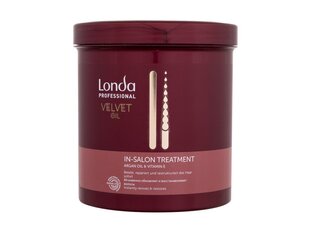 Barojoša matu maska Londa Professional Velvet Oil In-Salon Treatment, 750 ml cena un informācija | Matu uzlabošanai | 220.lv