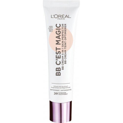 BB krēms L'Oréal BB C'est Magic BB Cream 5 In 1 Skin Perfector, Very Light, 30 ml cena un informācija | Sejas krēmi | 220.lv