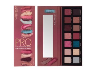 Acu ēnu palete Catrice Eyeshadow Palette Pro Slim Blushing Ocean, 10,6 g cena un informācija | Acu ēnas, skropstu tušas, zīmuļi, serumi | 220.lv