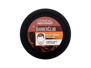 Matu pomāde L'Oréal Paris Men Expert Barber Club Slicked Hair Wax vīriešiem, 75 ml cena un informācija | Matu veidošanas līdzekļi | 220.lv