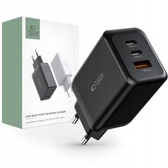 Зарядное устройство Tech-Protect C20W 2xUSB-C, белое цена и информация | Зарядные устройства для телефонов | 220.lv