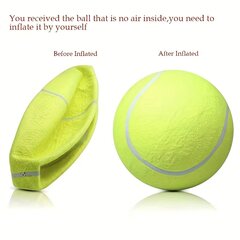 Игровой мяч для собак Smurf, 24 см цена и информация | Игрушки для собак | 220.lv