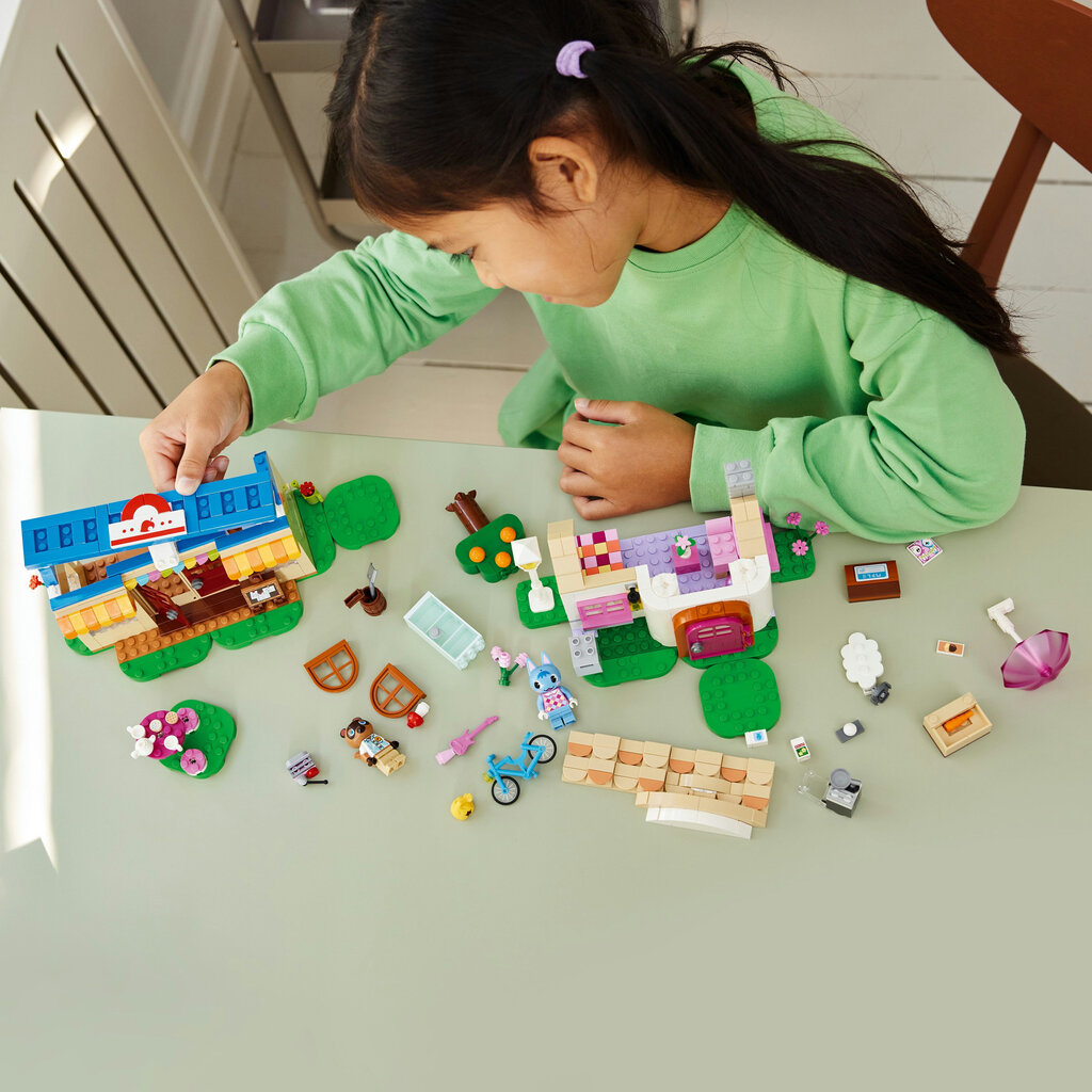 77050 LEGO® Animal Crossing Nook's Cranny un Rosie mājiņa cena un informācija | Konstruktori | 220.lv