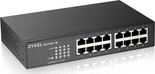 ZyXEL GS1100-16-EU0103F цена и информация | Коммутаторы (Switch) | 220.lv