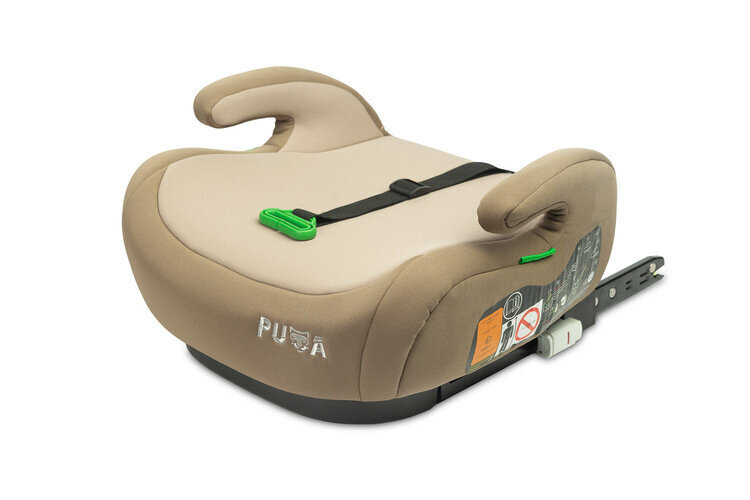 Caretero Puma Isofix-I-Size autokrēsliņš, 125-150 cm, bēšs cena un informācija | Autokrēsliņi | 220.lv