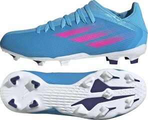 Футбольная обувь для детей Adidas X Speedflow.3 FG J, размер 29, синий цвет цена и информация | Футбольные бутсы Adidas Nemeziz 19.4 In J, зеленые | 220.lv