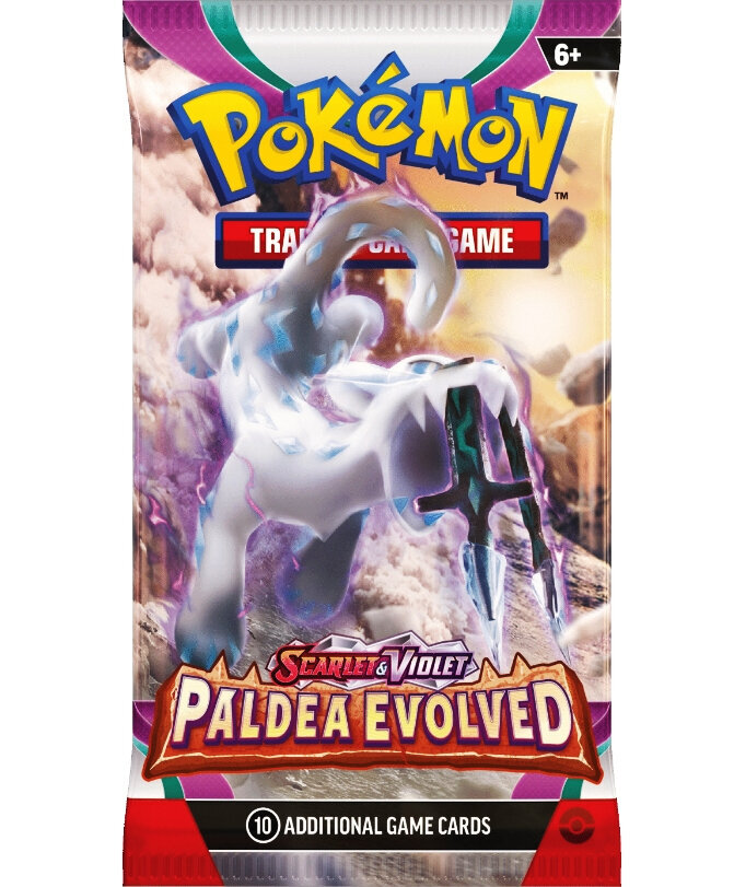 Karršu komplekts Pokemon Paldea Evolved cena un informācija | Galda spēles | 220.lv