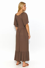 Платье женское Makadamia, коричневое цена и информация | Платья | 220.lv