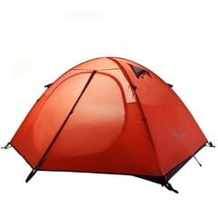 Двухслойная палатка, оранжевая цена и информация | Палатки | 220.lv