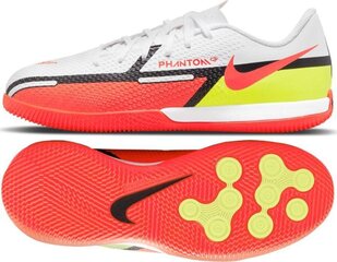 Futbola apavi Nike Phantom GT2 Academy Jr IC DC0816 167, balti cena un informācija | Futbola apavi | 220.lv