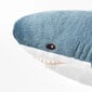 Plīša rotaļlieta haizivs, 55cm, zila цена и информация | Mīkstās (plīša) rotaļlietas | 220.lv