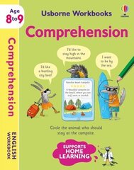 Usborne Workbooks Comprehension 8-9 цена и информация | Книги для подростков и молодежи | 220.lv