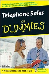 Telephone Sales For Dummies cena un informācija | Ekonomikas grāmatas | 220.lv