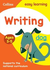 Writing Ages 3-5: Ideal for Home Learning cena un informācija | Grāmatas pusaudžiem un jauniešiem | 220.lv