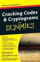 Cracking Codes and Cryptograms For Dummies cena un informācija | Grāmatas par veselīgu dzīvesveidu un uzturu | 220.lv