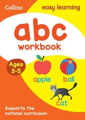 ABC Workbook Ages 3-5: Ideal for Home Learning цена и информация | Книги для подростков и молодежи | 220.lv