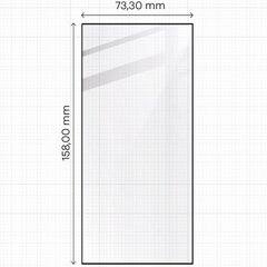 Bizon Glass Edge 2 цена и информация | Защитные пленки для телефонов | 220.lv