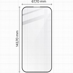 Bizon Glass Edge 2 цена и информация | Защитные пленки для телефонов | 220.lv