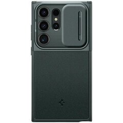 Spigen Optik Armor Sam S24 Ultra S928 zielony|abyss green ACS07314 цена и информация | Чехлы для телефонов | 220.lv