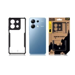 Tactical Quantum Stealth Cover for Xiaomi Redmi Note 13 5G Clear|Black цена и информация | Чехлы для телефонов | 220.lv