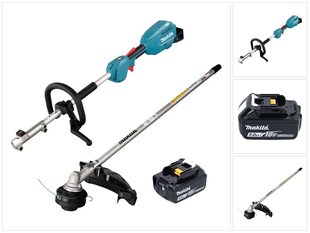 Makita DUX 18 TX1 Аккумуляторный многофункциональный привод 18 В + 1х аккумулятор 5,0 Ач - без зарядного блока цена и информация | Триммеры | 220.lv