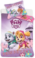 Bērnu gultas veļas komplekts Paw Patrol Purple, 140×200, 2 daļas цена и информация | Детское постельное бельё | 220.lv