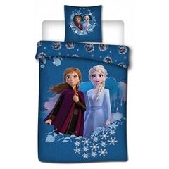 Bērnu gultas veļas komplekts Disney Ice Magic Snowy Bond, 140×200, 2 daļas цена и информация | Детское постельное бельё | 220.lv