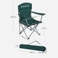 Salokāmi tūrisma krēsli Songmics, 2 gab., zaļi cena un informācija |  Tūrisma mēbeles | 220.lv